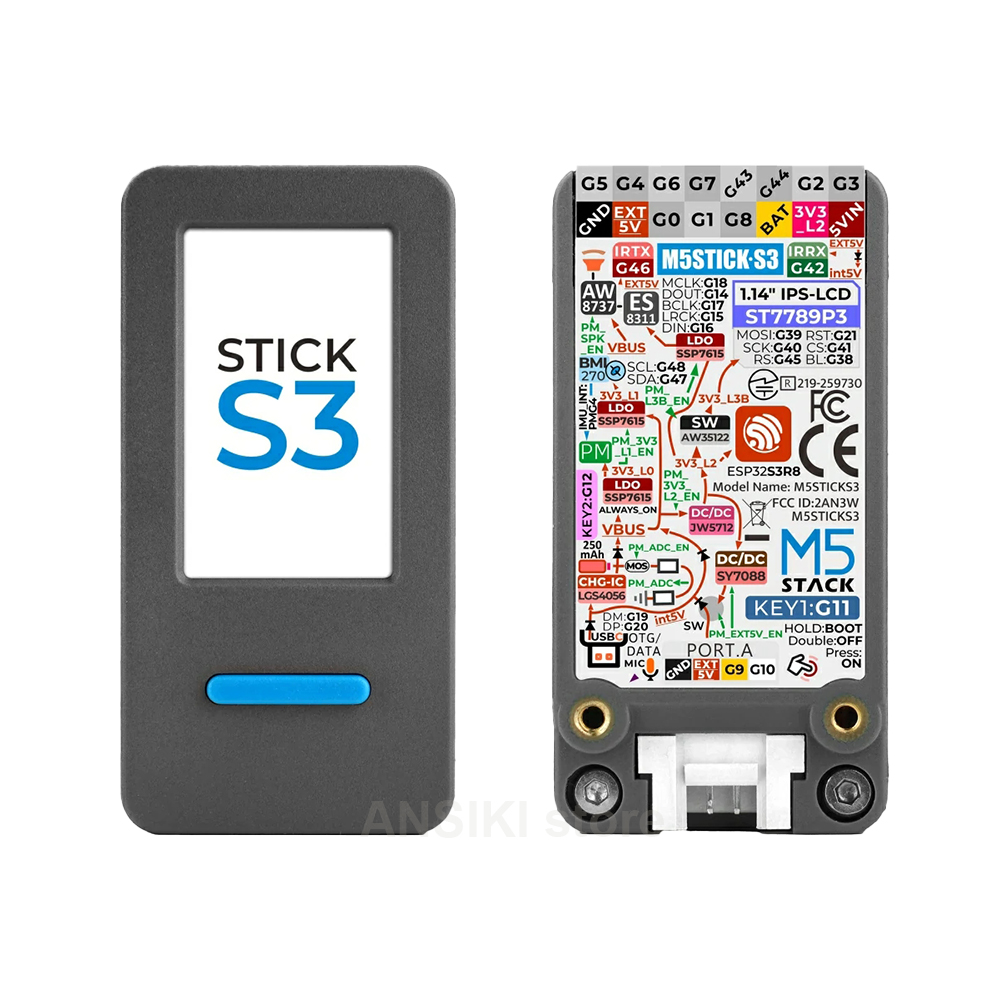 Smart Home Diy - M5Stack M5StickS3 ESP32-S3 IoT Development Kit
