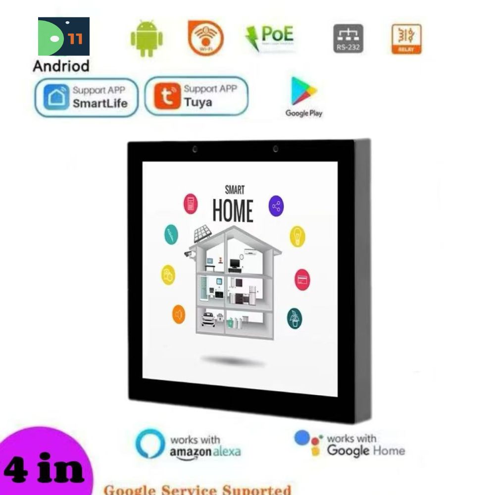 Smart Home Box - 2025 New 4 Inch POE Tablet