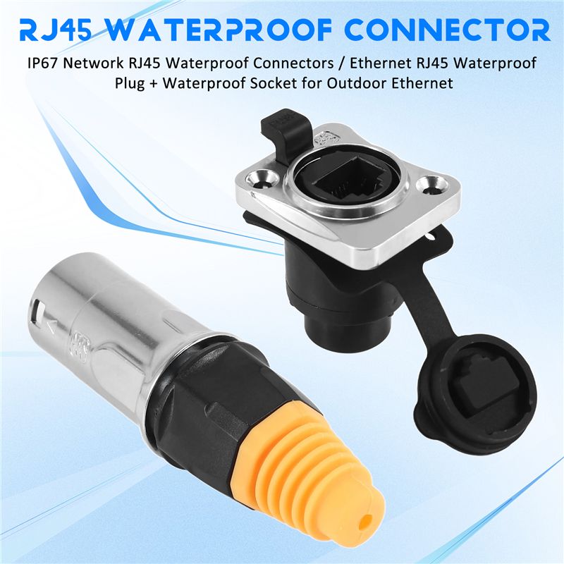 Smart Outdoor Plug - Smart-IP67 Network RJ45 Waterproof Connectors /
