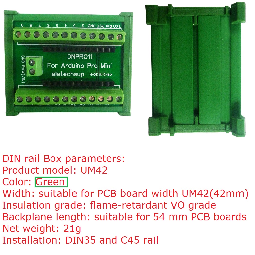 Smart Home Box - DIN Rail Mount Terminal Block Adapter