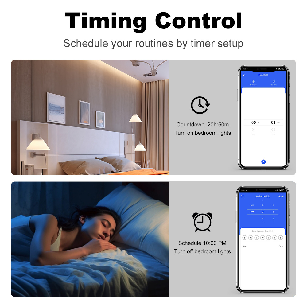Manhot Smart zigbee Switch No  - Tuya Smart Switch ulasan dan harga