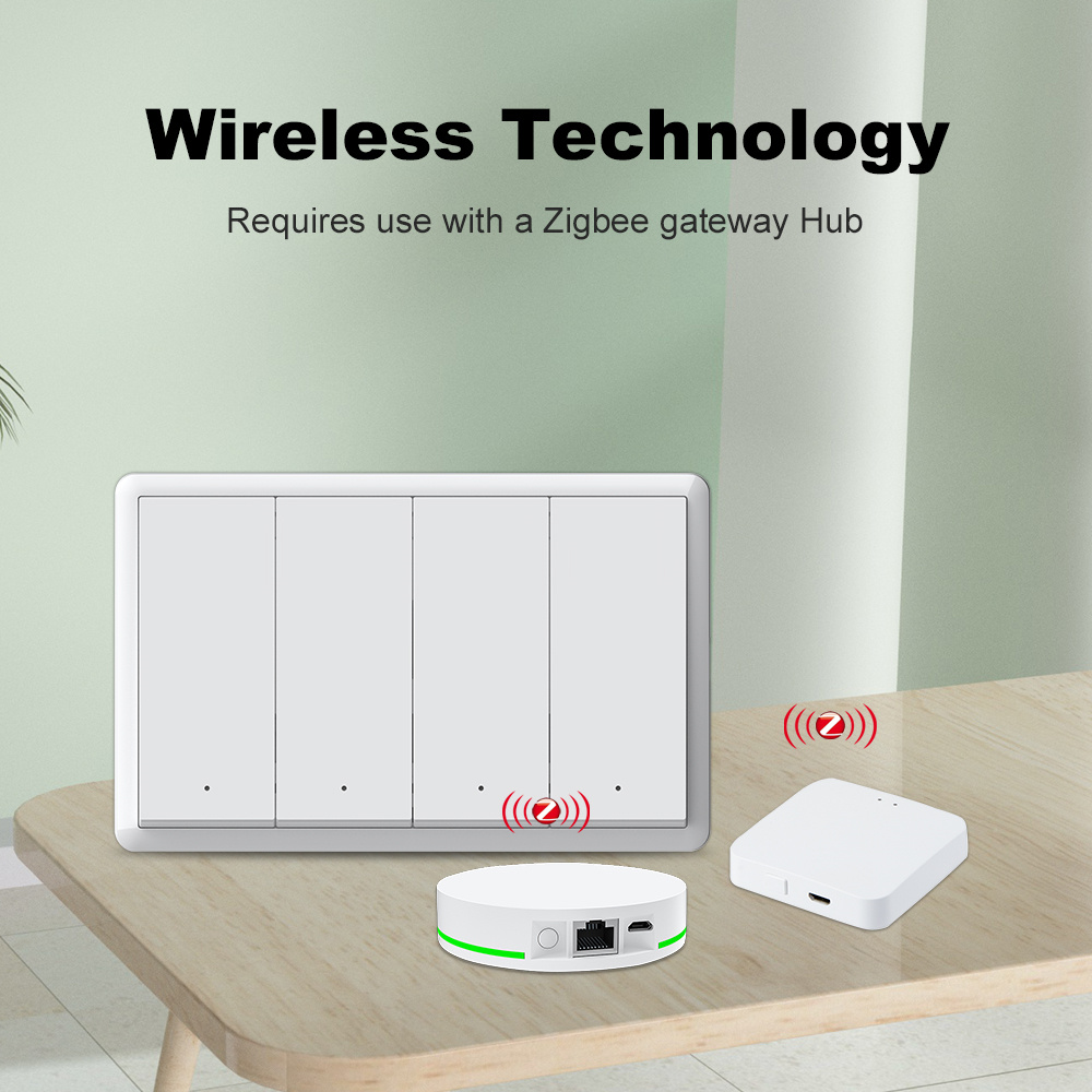 Manhot Smart zigbee Switch No  - Tuya Smart Switch ulasan dan harga