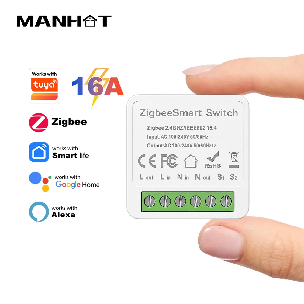 Manhot ZigBee 3.0 Switch Modul - Smart Home Diy ulasan dan harga