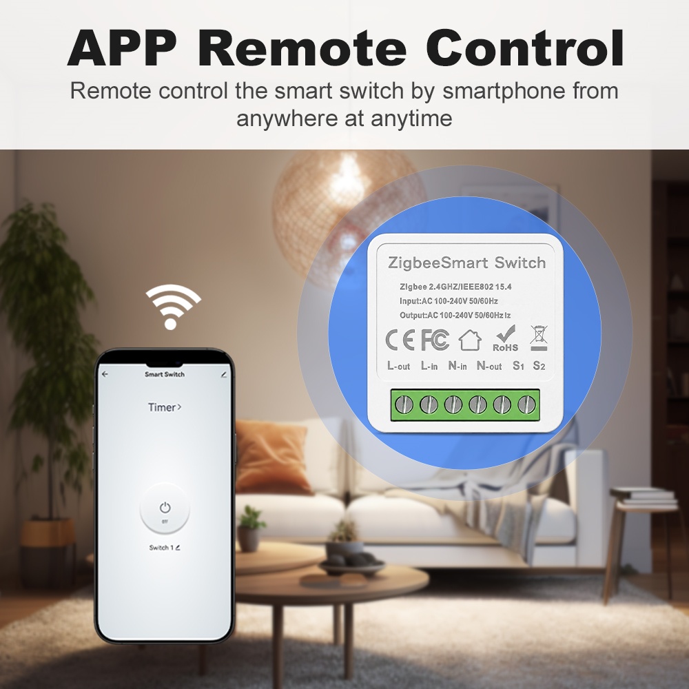 Manhot ZigBee 3.0 Switch Modul - Smart Home Diy ulasan dan harga
