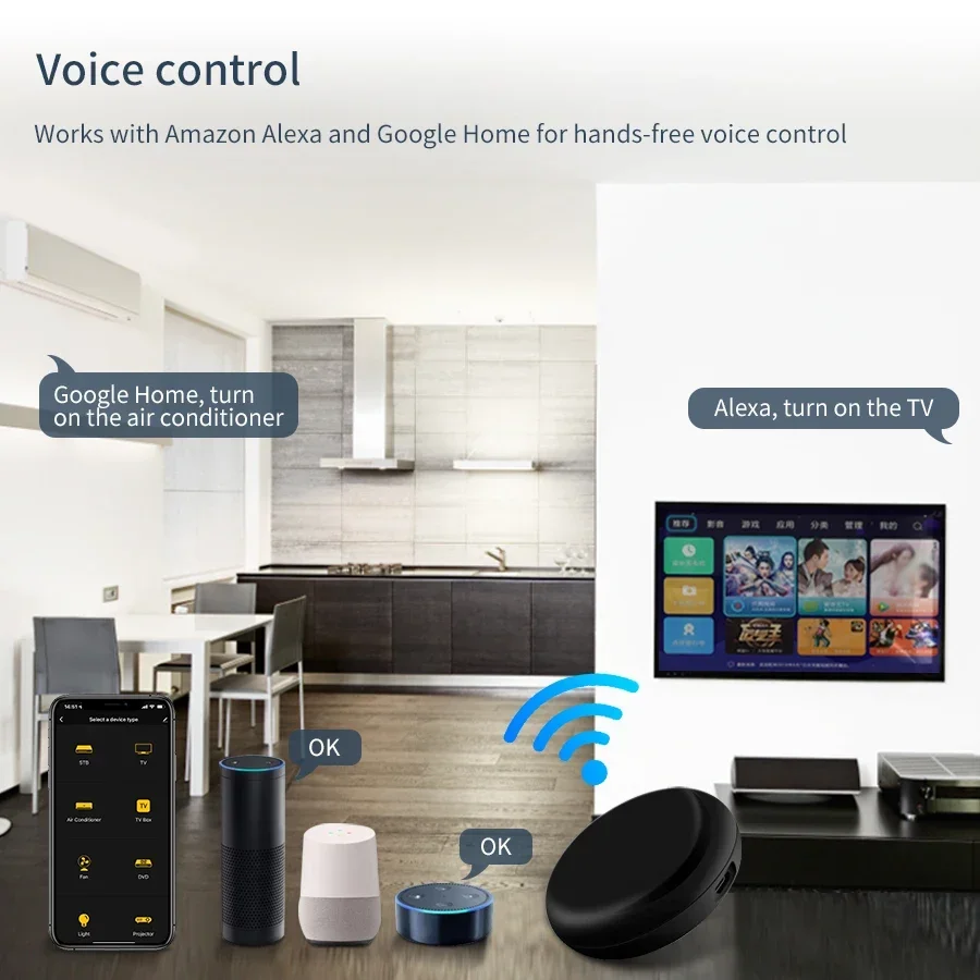 Tuya WiFi Smart Universal IR R - Smart Home Orvibo ulasan dan harga