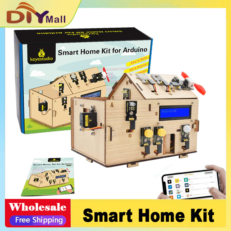 Keyestudio Smart IoT Home Kit  - Smart Home Diy ulasan dan harga