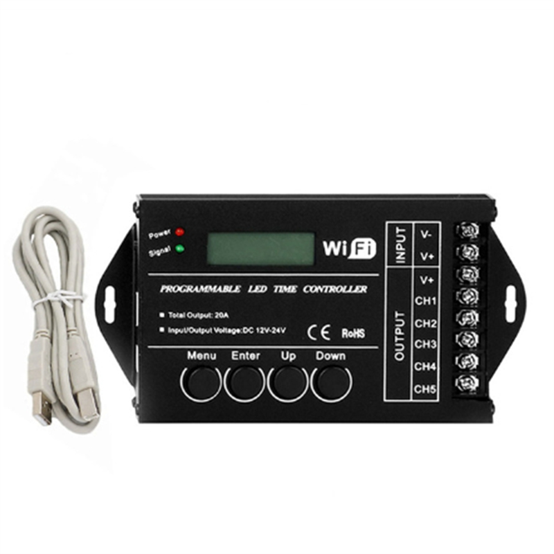 【BAAZ Fast 】DC 12V 24V WiFi RG - Wifi Led Dimmer ulasan dan harga