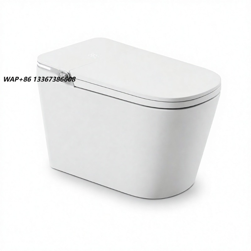 White Smart Toilet Square Bowl - Smart Home Control ulasan dan harga