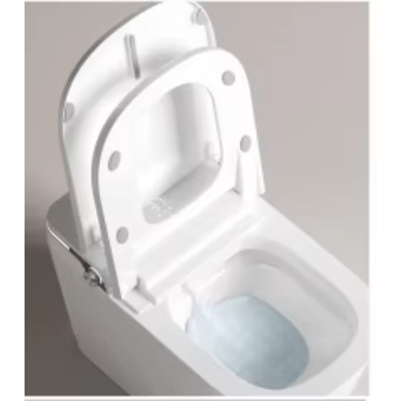 White Smart Toilet Square Bowl - Smart Home Control ulasan dan harga