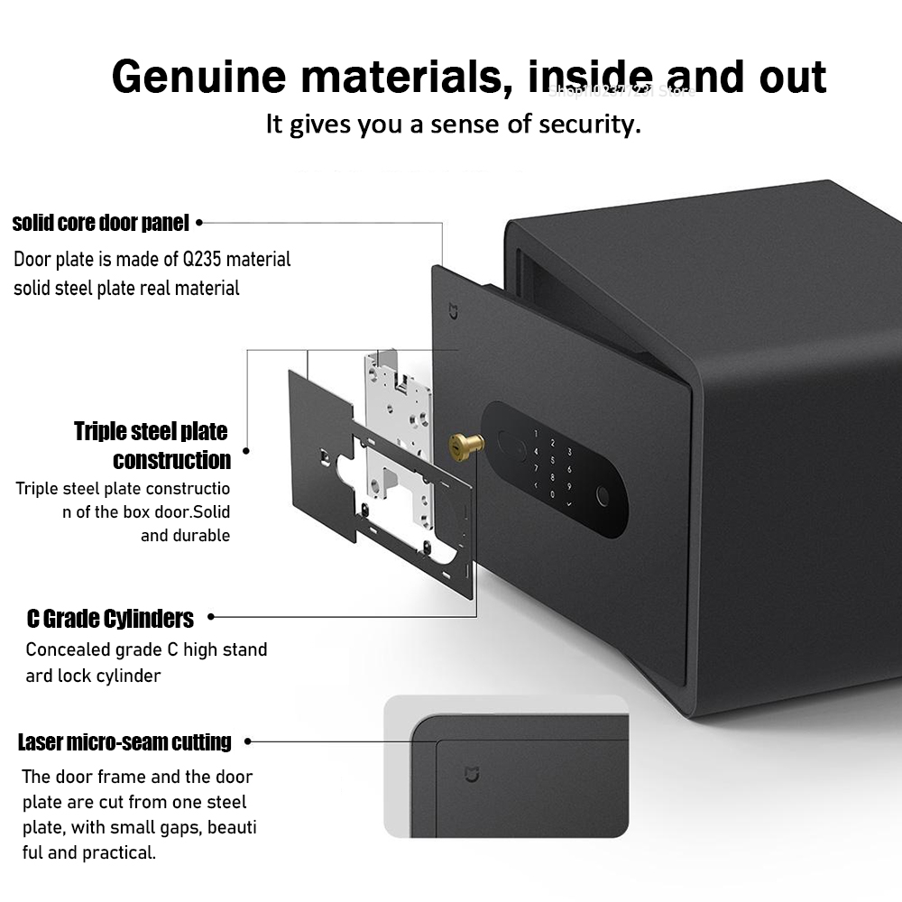 2025 MIJIA Smart Safe Deposit  - Smart Home Box ulasan dan harga