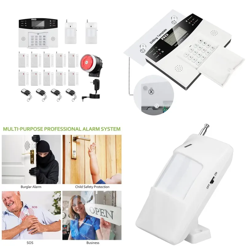 House Burglar Alarm Kit Auto D - Smart Home Remote Control ulasan dan harga