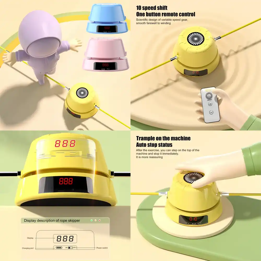 WAP01  Smart Electric Skipping - Smart Home Control ulasan dan harga