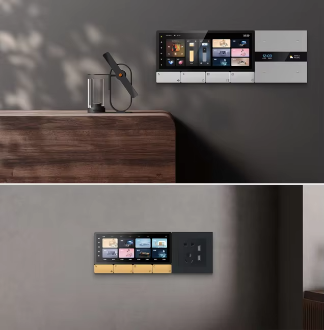 F5 Tuya UK Touch Screen Music  - Smart Home Control ulasan dan harga