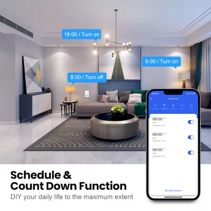 UNKAS Wifi Smart Brazil Light  - Tuya Smart Switch ulasan dan harga
