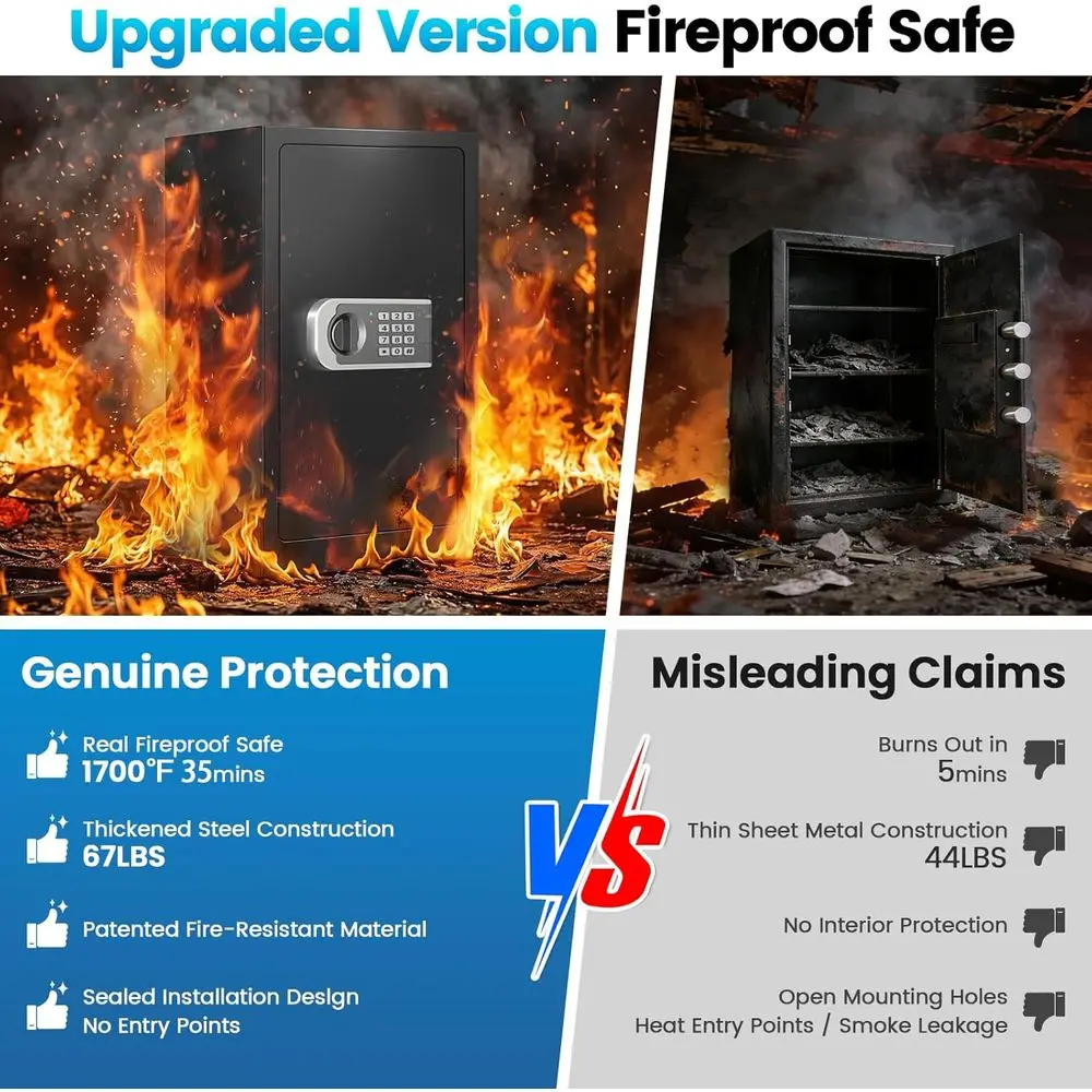 Enhanced 35-Minute Fire-Resist - Smart Home Box ulasan dan harga