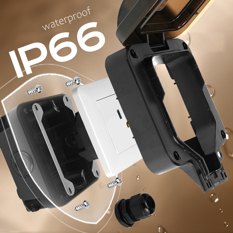 Avoir IP66 Wall Waterproof Soc - Smart Outdoor Plug ulasan dan harga