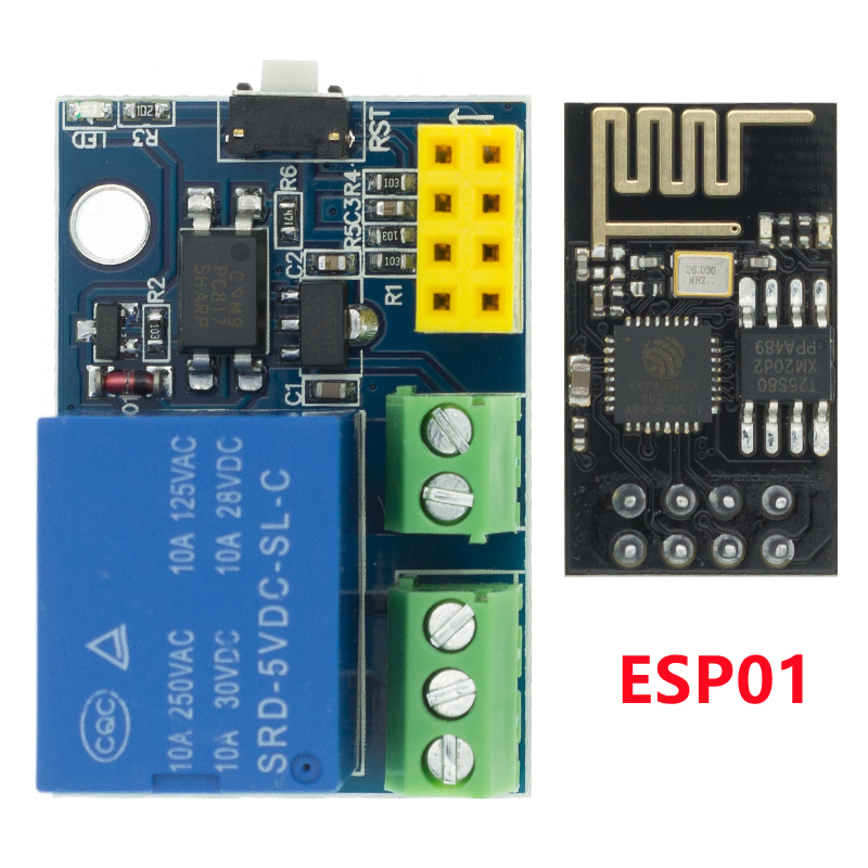 ESP8266 ESP-01 ESP-01S 5V WiFi - Smart Home Esp8266 ulasan dan harga