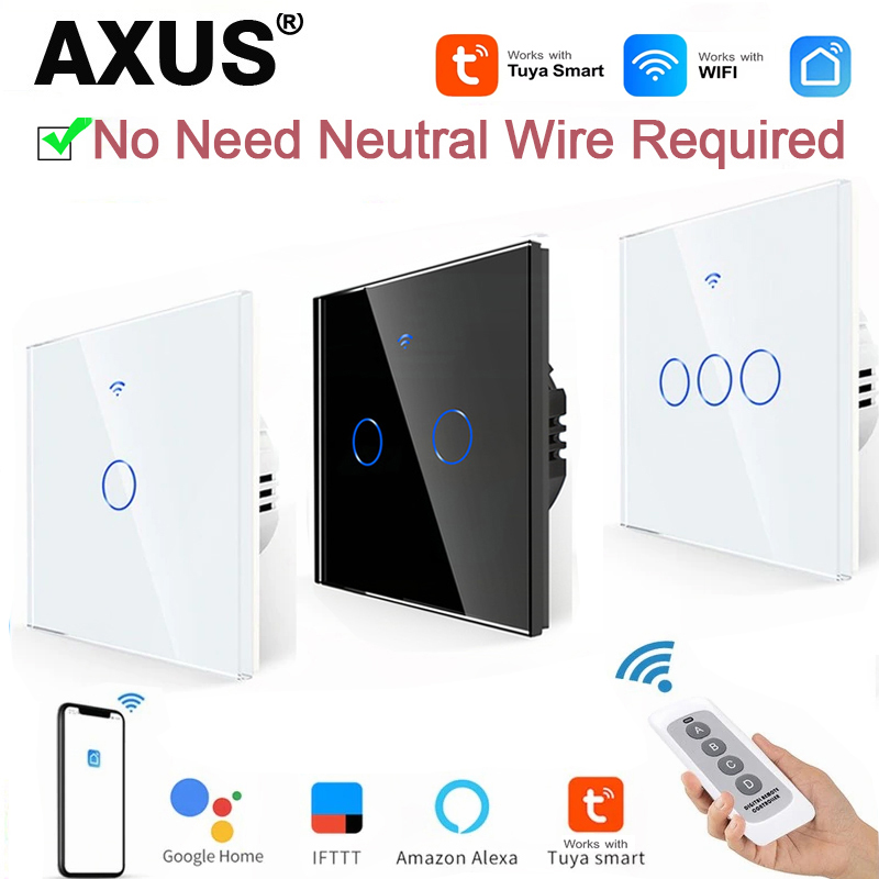 AXUS EU WiFi Smart Light Switc - Tuya Smart Switch ulasan dan harga