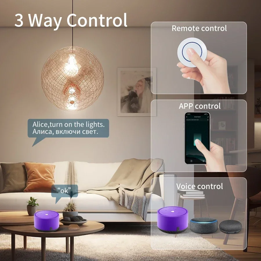 Tuya Wifi Smart Switch RF 433M - Wifi Led Dimmer ulasan dan harga