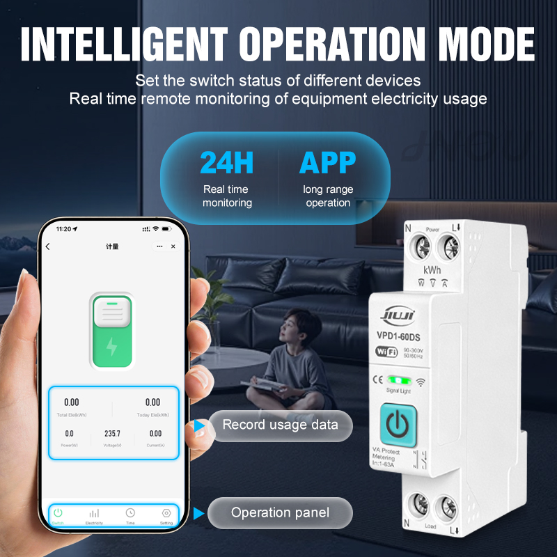 Smart WiFi DIN Rail Switch 1P  - Tuya Smart Switch ulasan dan harga