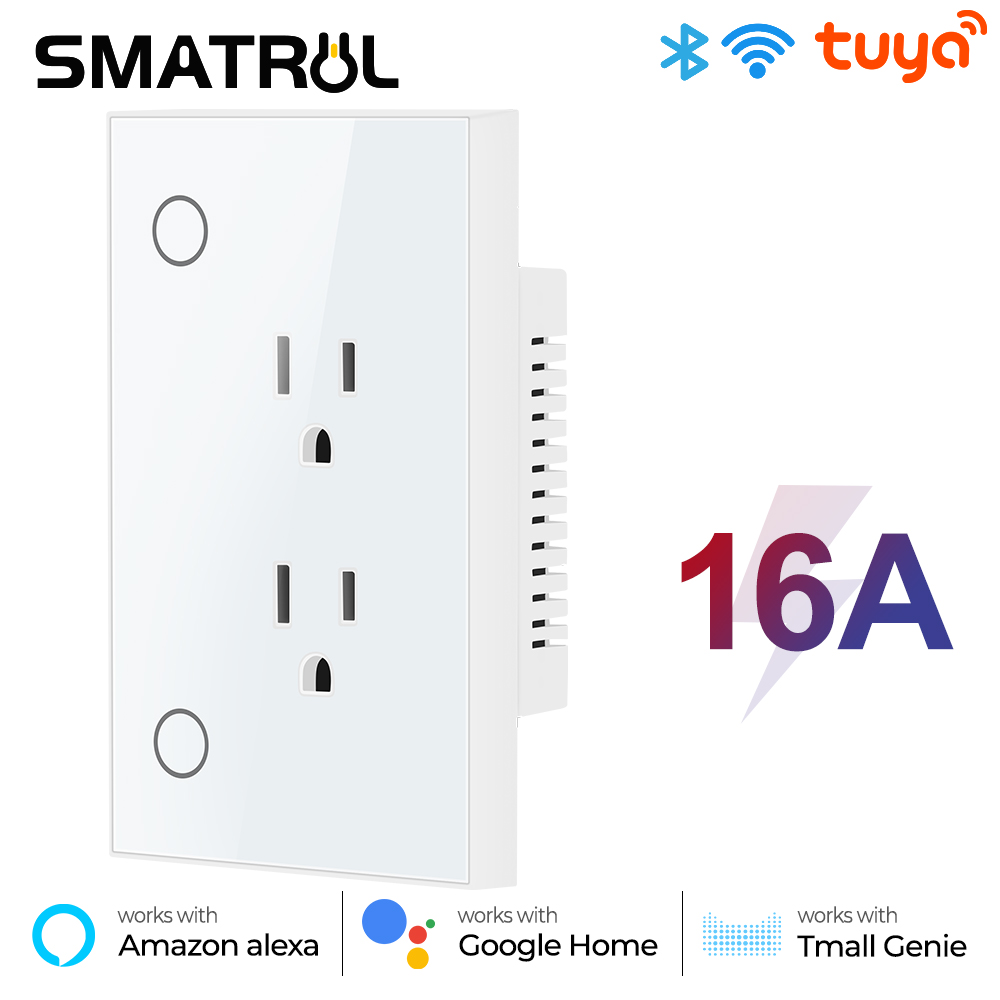 16A Tuya Wifi Socket Us Plug O - Smart Outdoor Plug ulasan dan harga