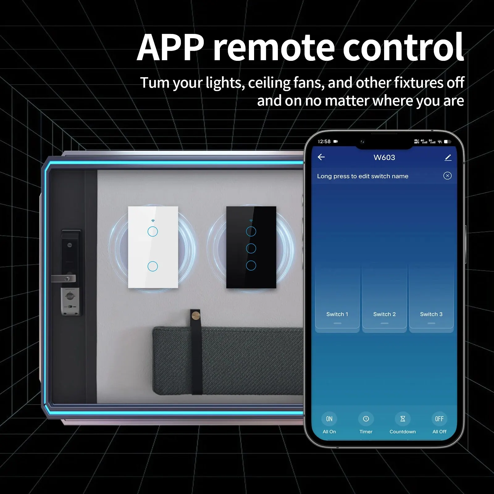 TNCE Tuya WiFi/Zigbee Smart Li - Tuya Smart Switch ulasan dan harga
