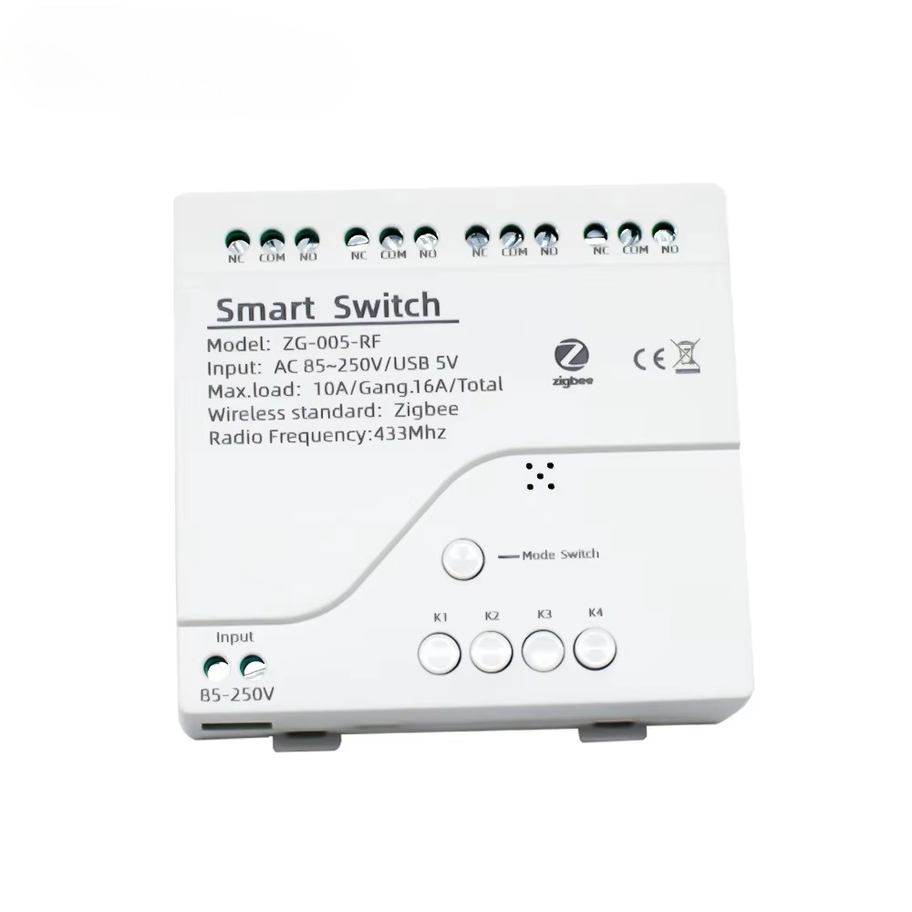 Tuya 4CH Zigbee Switch Relay M - Tuya Smart Switch ulasan dan harga