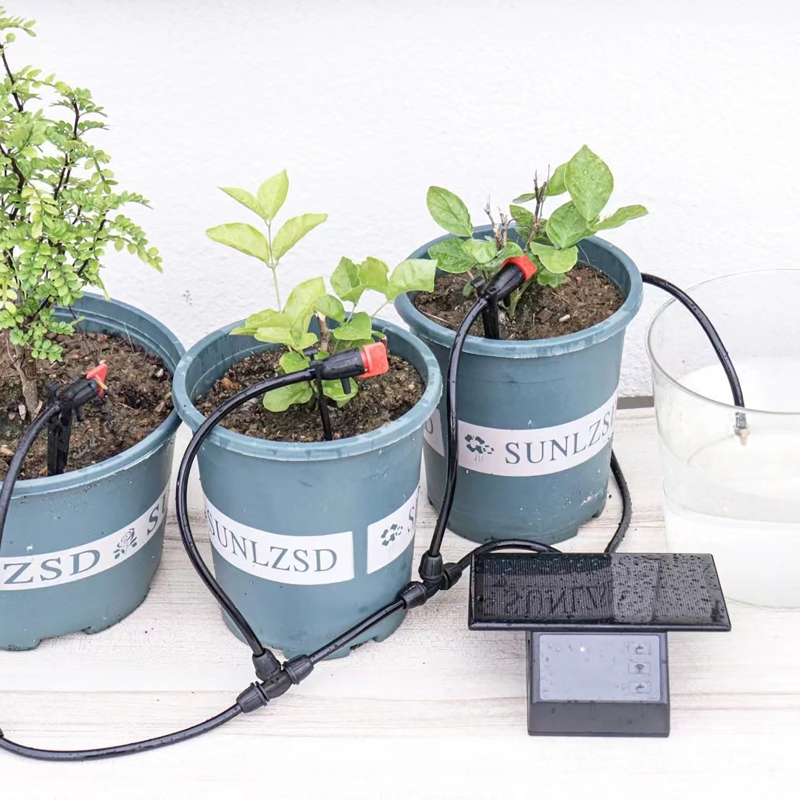 WIFI Solar Automatic Watering  - Smart Home Diy ulasan dan harga
