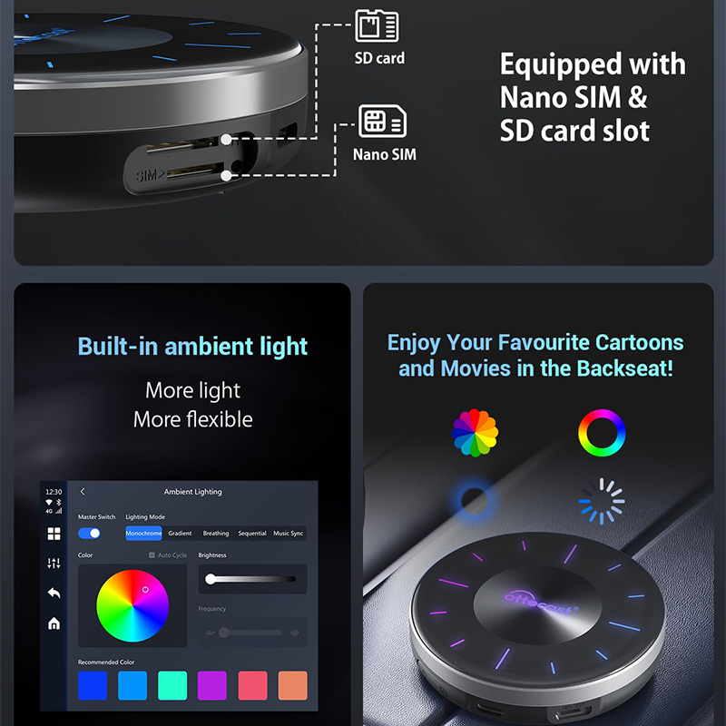 OTTOCAST P3 CarPlay AI Box Wir - Smart Home Orvibo ulasan dan harga