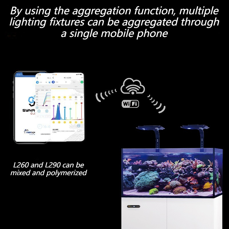 LED Seawater Light Smart Tempe - Wifi Led Dimmer ulasan dan harga