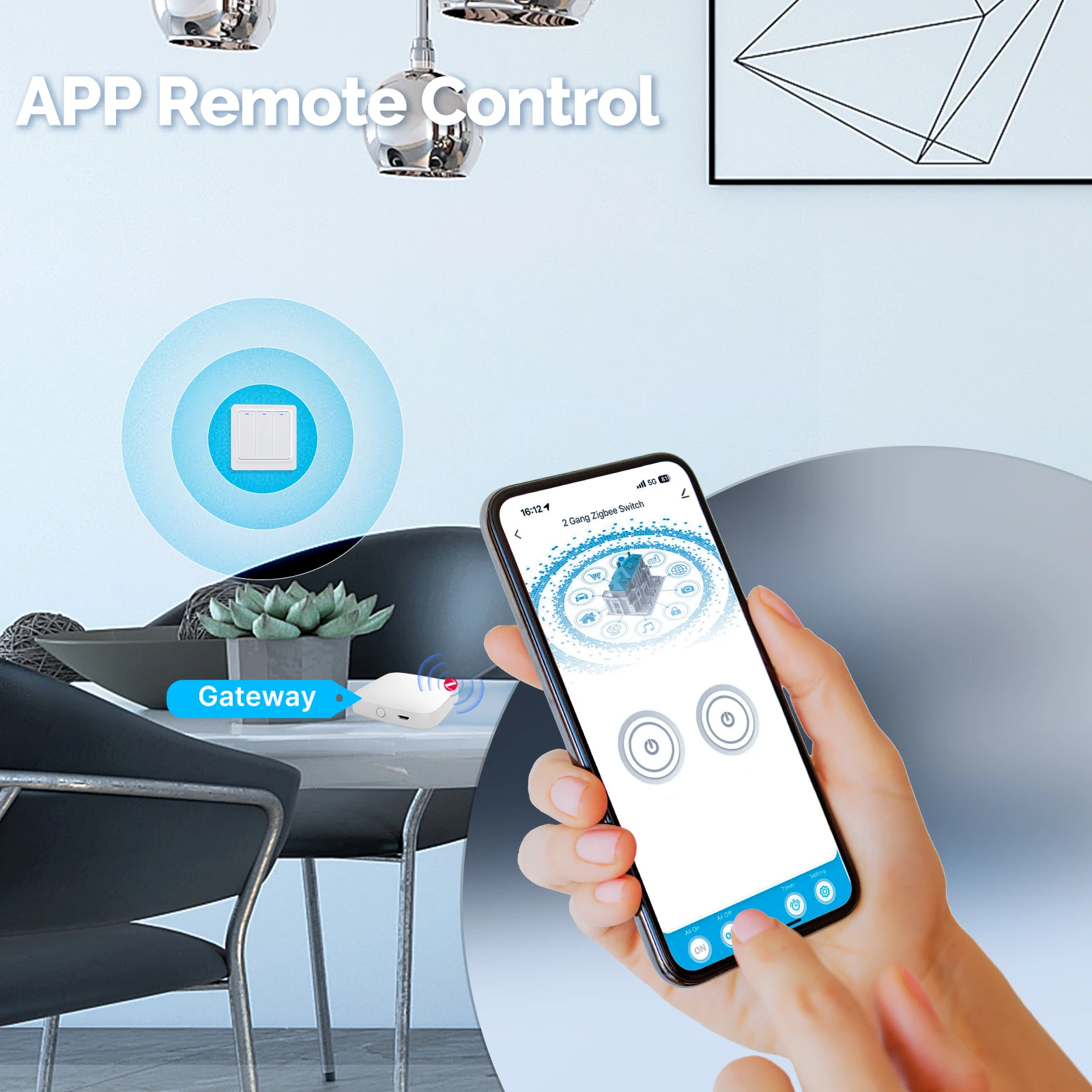 MOES ZigBee Smart Light Switch - Smart Home Moes ulasan dan harga
