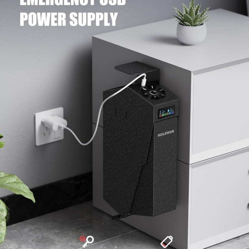 Smart Fingerprint Handgun Safe - Smart Home Box ulasan dan harga