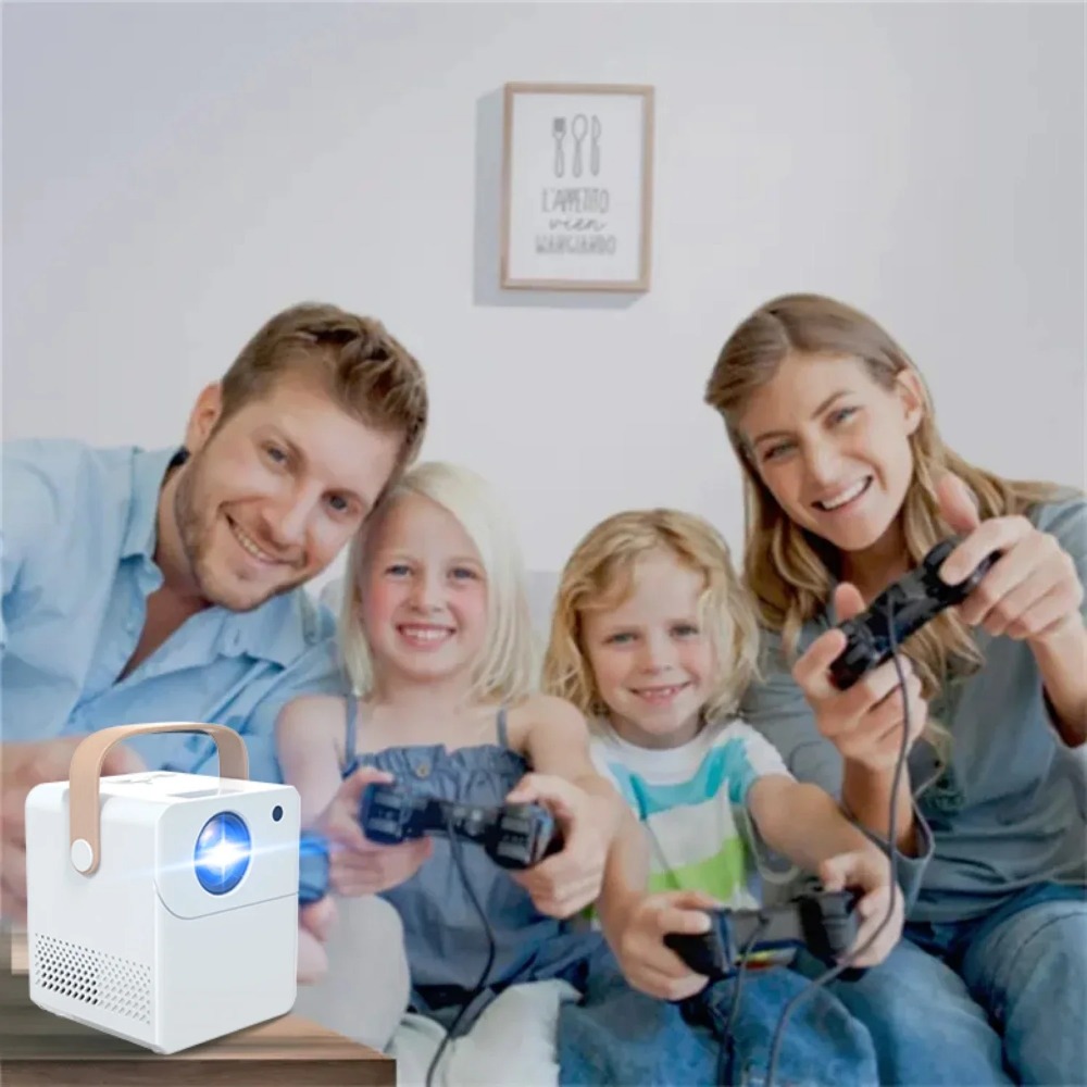 Portable Smart 4K Projector Mi - Smart Home Speaker ulasan dan harga