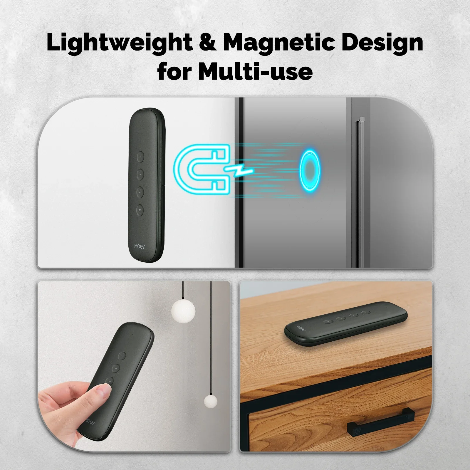 Tuya ZigBee Smart Scene Switch - Smart Home Moes ulasan dan harga