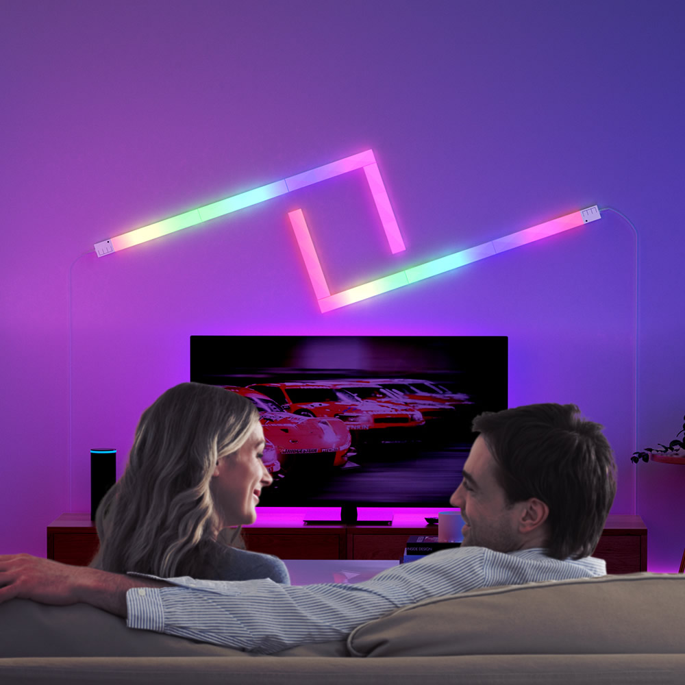EE1 Splicing WiFi Music LED St - Smart Home Diy ulasan dan harga