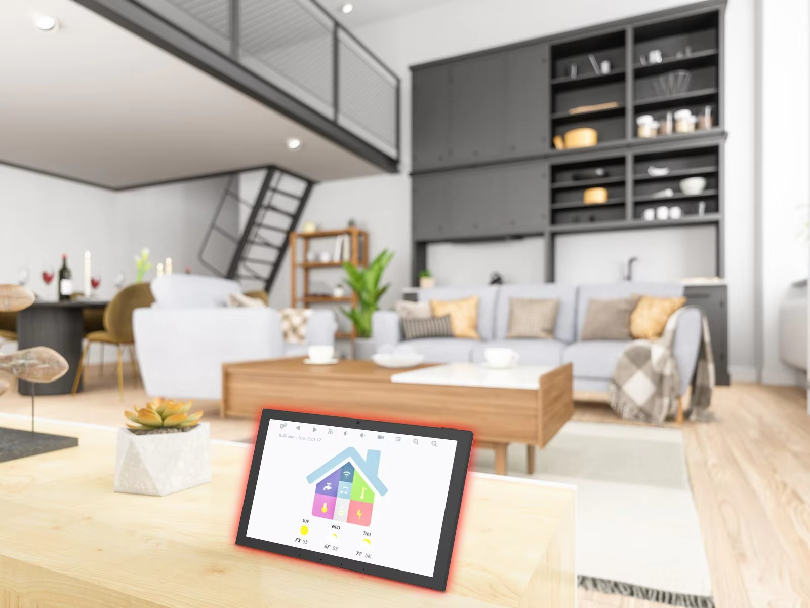 10.1 15.6 Inch Manual Android  - Smart Home Control ulasan dan harga
